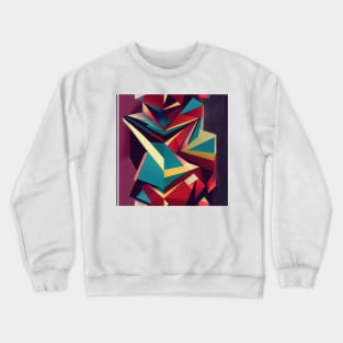 Multidimensional Swirls, Sixteen Crewneck Sweatshirt